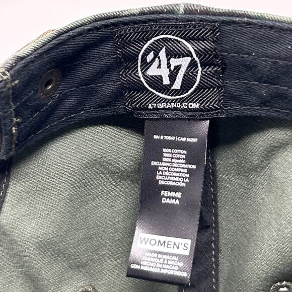 Las Vegas Raiders Hat Baseball Cap Cheetah Jaguar Leopard Print Strapback Green - Picture 8 of 9